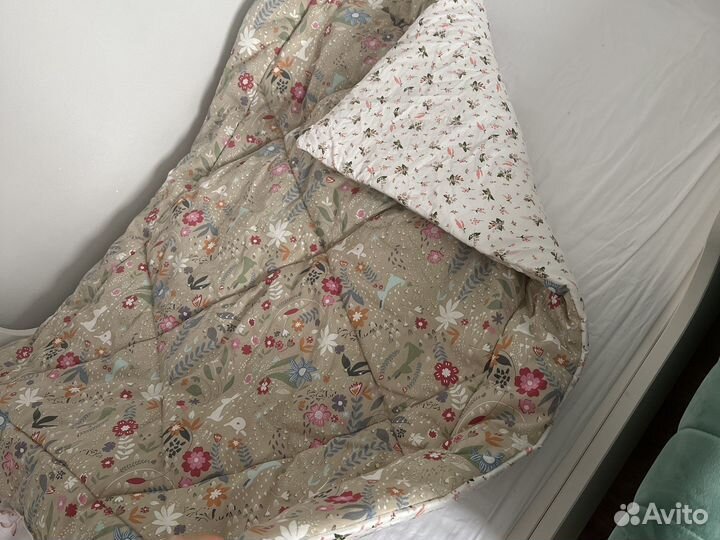 Бортики в кроватку + постельный набор