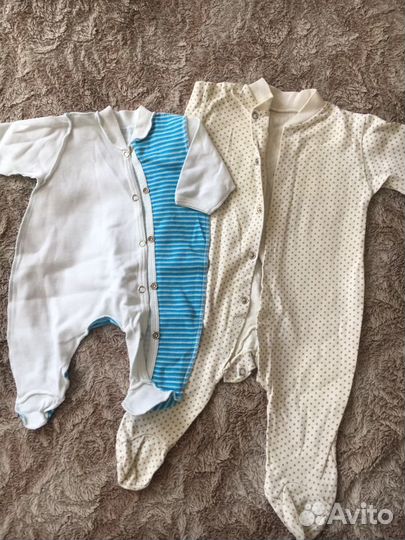 Пакет вещей от 0 до года. В отличном состоянии