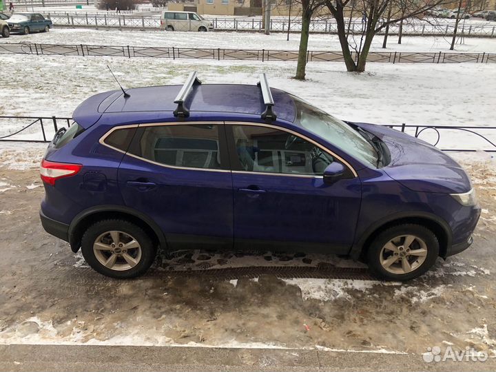 Багажник Атлант на крышу Nissan Qashqai