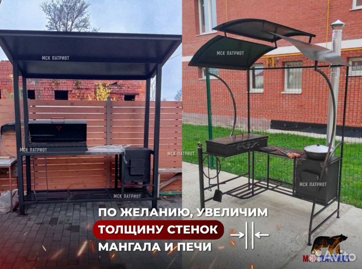 Мангал лофт