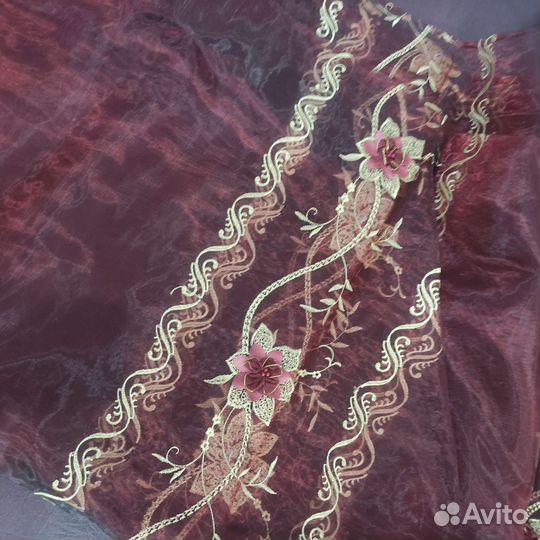 Штора тюль органза новая