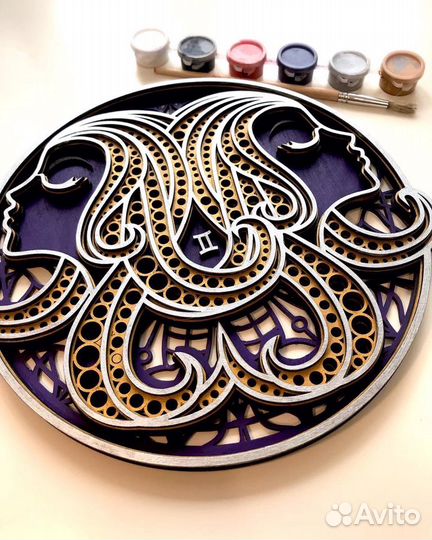 Набор для творчества новый 5 слоев