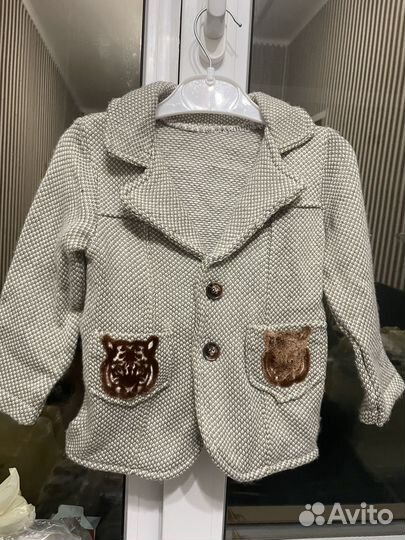 Пиджак детский 86