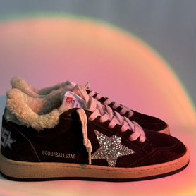 Голден гус кеды golden goose с мехом