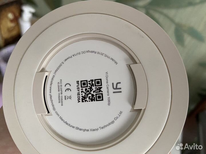 Камера видеонаблюдения yi dome camera 1080p