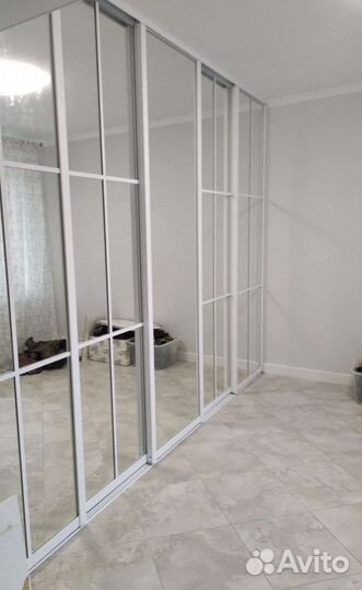 Перегородки, двери-купе для зонирования