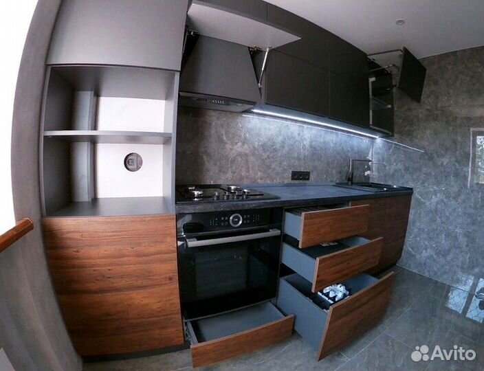 Современная кухня на заказ мдф фасады