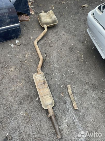 Выхлоп mercedes w202