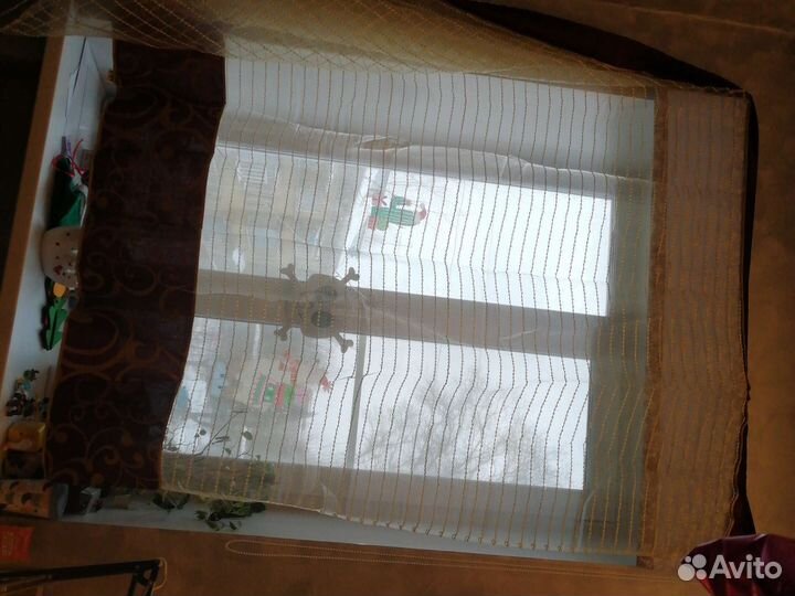 Шторы бу тюль + занавеска