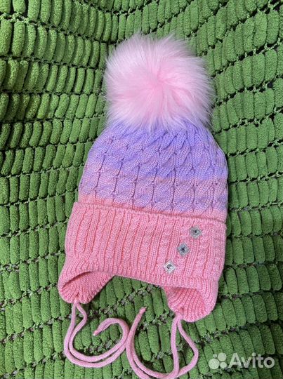 Шапка детская зимняя