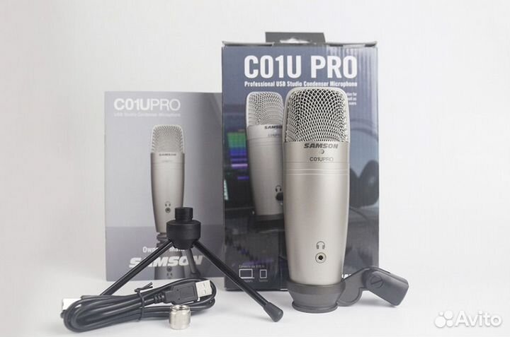 Конденсаторный микрофон samson c01 u pro