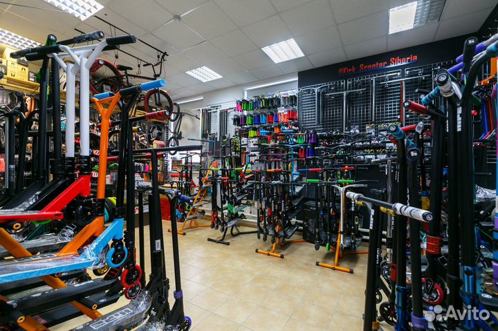 Самокат в стрит и в парк