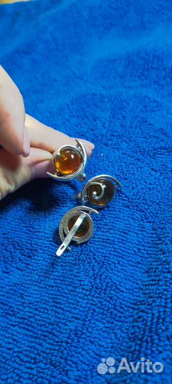 Серебряный гарнитур