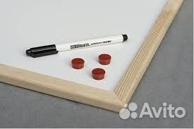 Магнитно маркерная доска 70x50см + 2 маркера