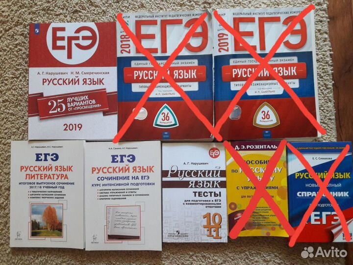 Пособия для подготовки к егэ русский язык