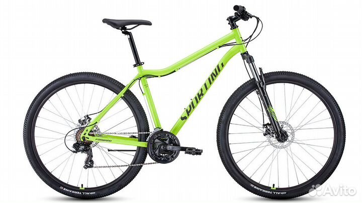 Велосипед горный Forward Sporting 2.0 D d-29 3x7