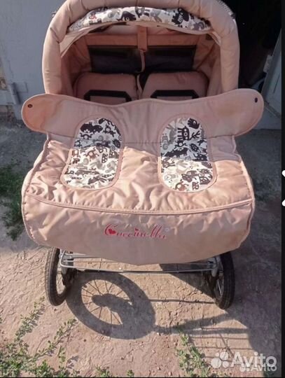 Коляска для двойни