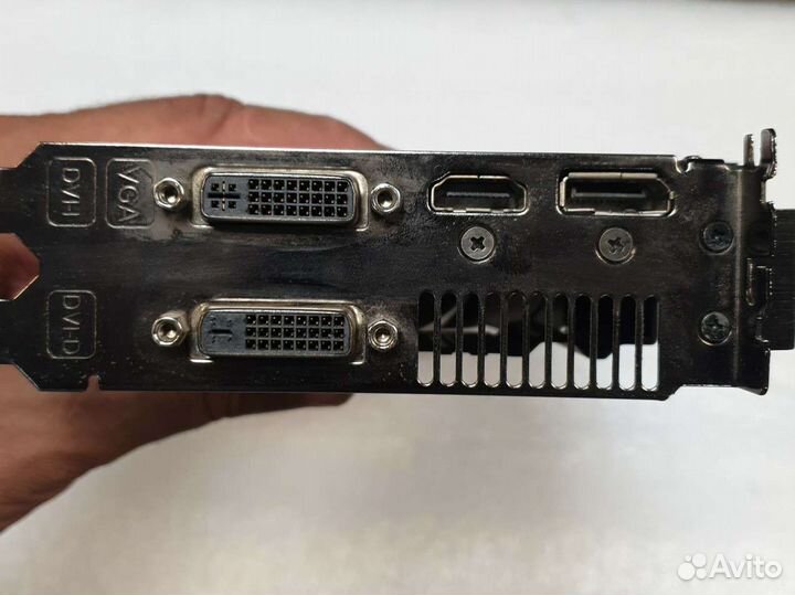 Видеокарта asus HD7850 2 Гб дефект б/у