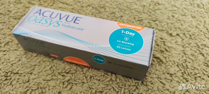 Линзы Acuvue oasys astigmatism