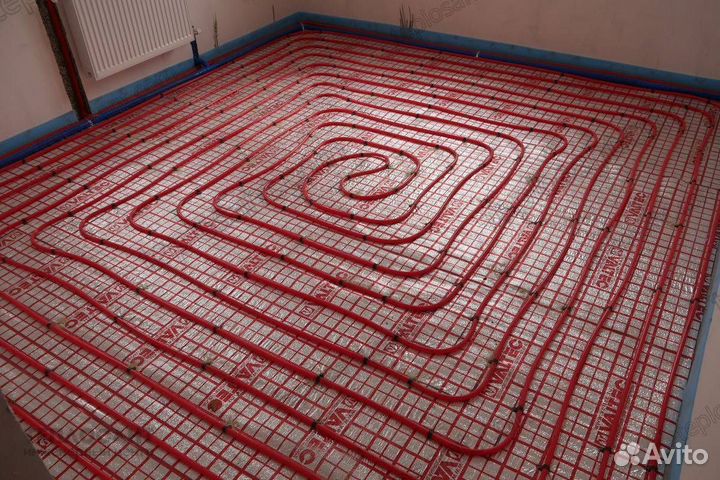 Теплый пол / Монтаж теплого пола