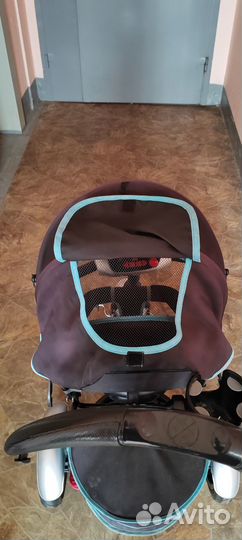 Велосипед коляска с ручкой