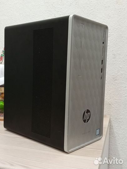 Игровой пк HP Pavilion GTX1050/i3-8100