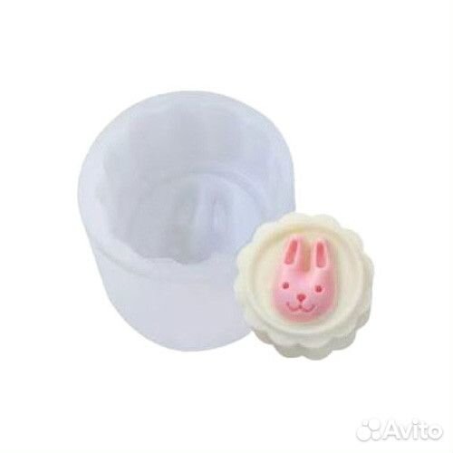 Силиконовая форма для свечей Зайчик №11