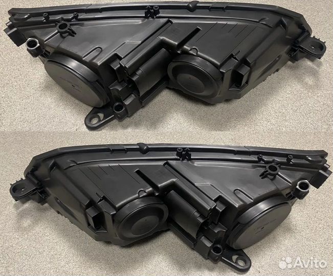 Стекло фары левое правое skoda octavia A7 FL