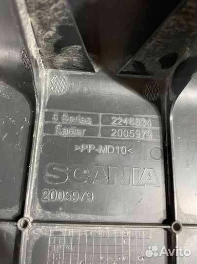 Заглушка Scania