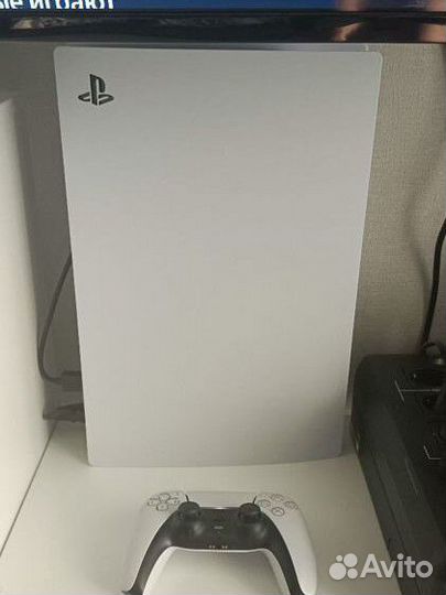 Sony playstation 5 digital edition+игры, подписка