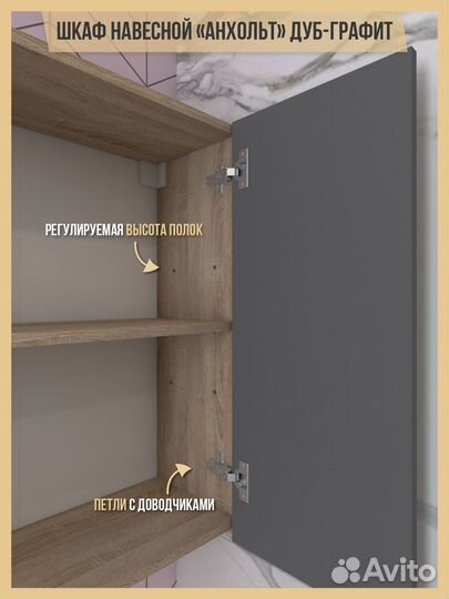 Навесной шкаф для ванной