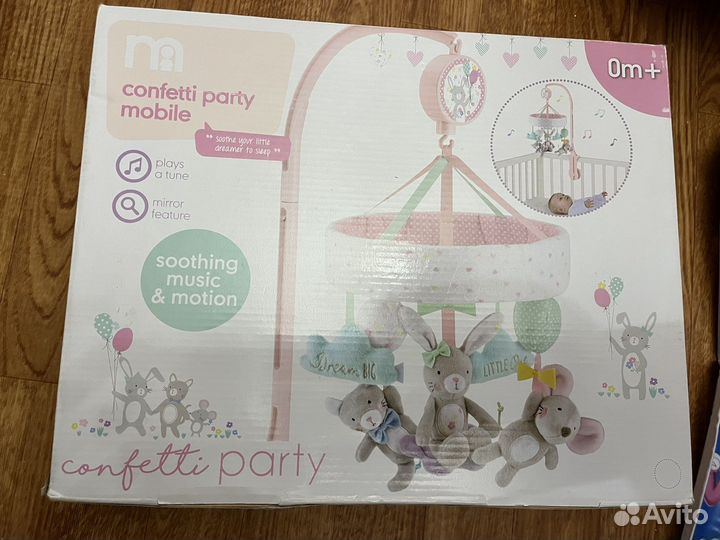 Мобиль на кроватку для девочки