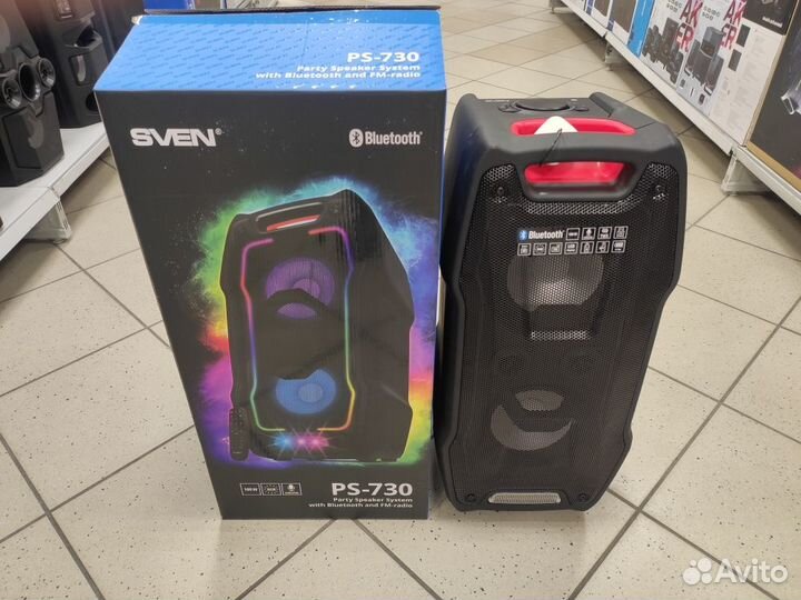 Колонка портативная sven PS-730