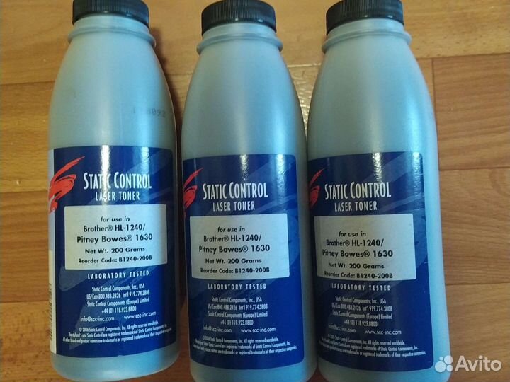 Тонер для принтера brother HL-1240. 200 грамм