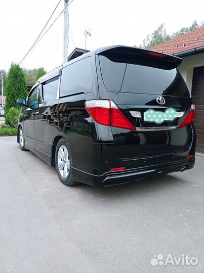 Аэродинамический обвес на Toyota vellfire 2010г.в