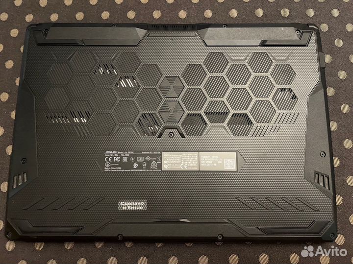 Игровой ноутбук asus tuf gaming a15 fx506l