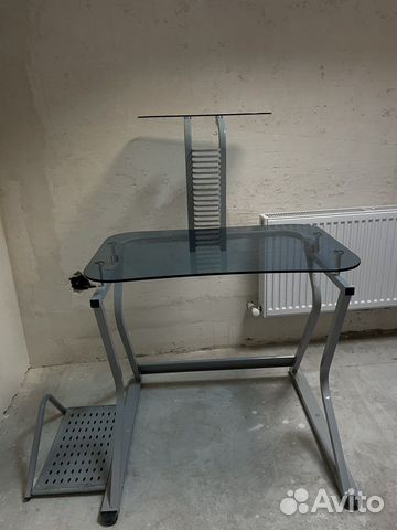 Компьютерный стул стеклянный