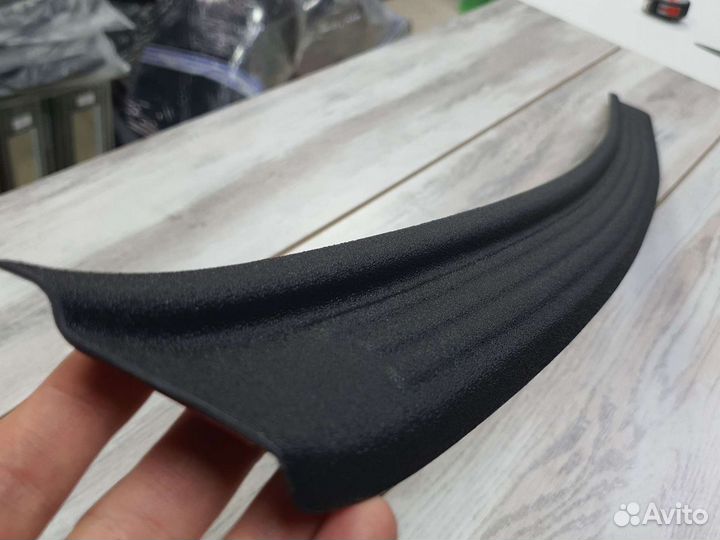 Накладка на задний бампер kia rio 20-22г седан