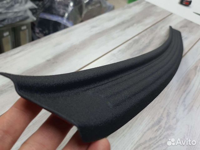 Накладка на задний бампер kia rio 20-22г седан