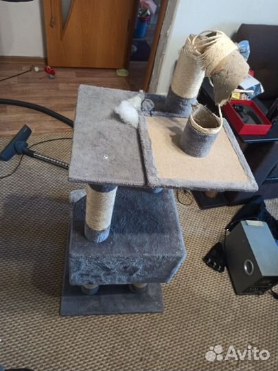 Домик для кошки с когтеточкой бу