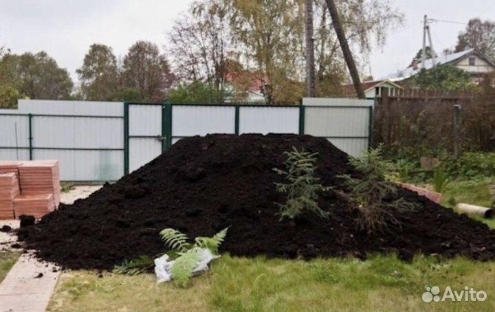 Доставка чернозема для сада и огорода