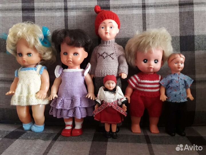 Куклы СССР, ГДР, Франции и Чехословакии