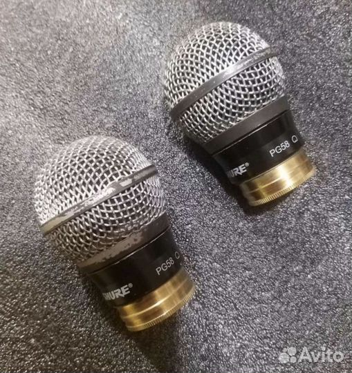 Головы shure pg58 оригинальные