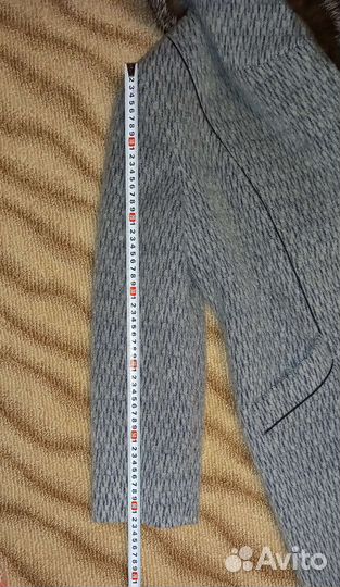 Пальто женское с натуральным мехом