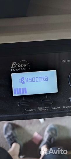 Принтер лазерный мфу kyocera fs-1028