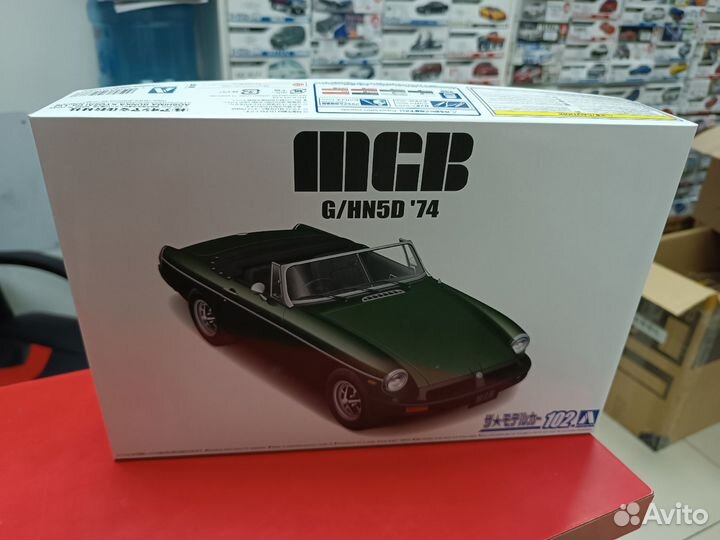 05686 blmc G/HN5D MG-B M-3 '74 1:24 Aoshima