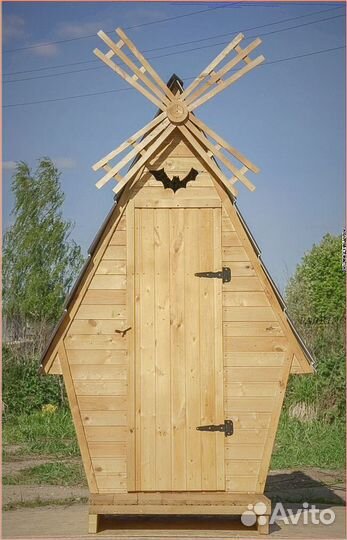 Дачный туалет с кошкой гйщ 493