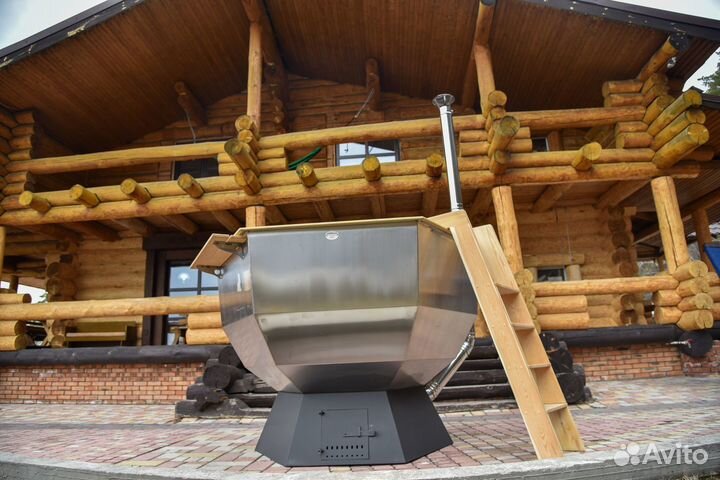 Банный чан для большой семьи