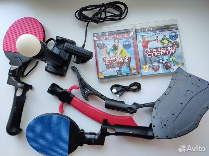 PS Move Sport Packs, PS Move Wonderbook Packs