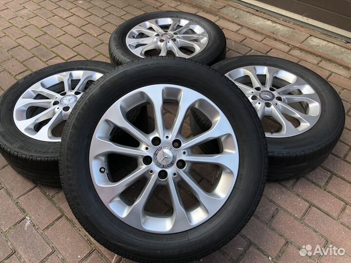 Диски R17 Mercedes 5x112 с резиной